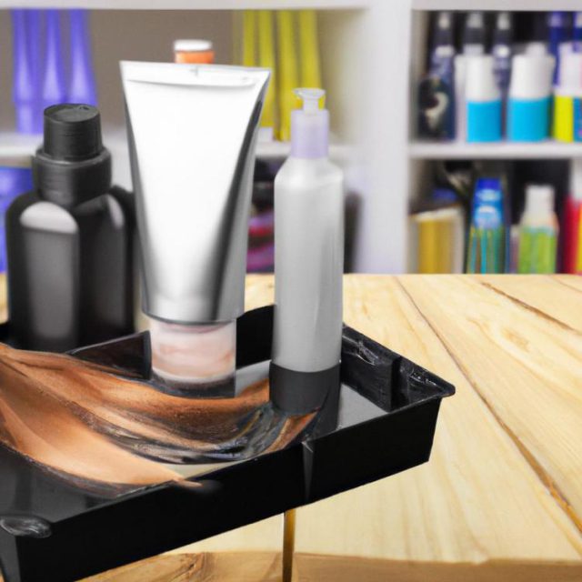 różowa farba do włosów